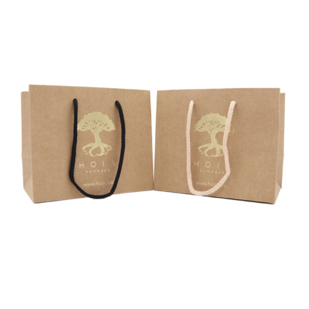 Rope handle paper bags