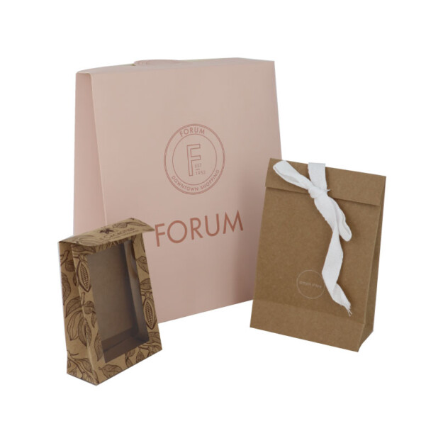 Paper bags with flap