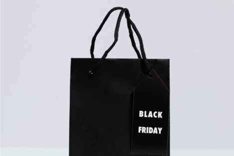 Paper bag with print